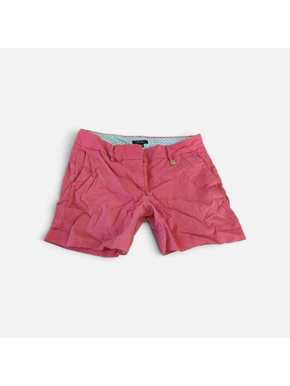 Nautica Women's Pink and Red Shorts